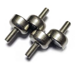 Магнитное крепление Проф-магнит под гайку С10, в комплекте с шайбой и гайкой М3, сцепление 2 кг - 4 шт. PMYP-C-10 