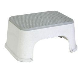 Табурет-подставка ПОЛИМЕРБЫТ серый 63200415 