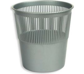 Офисная корзина Luscan 10л пластик, серая 1593982 