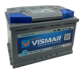 АКБ VISMAR ST 6СТ-75 N L-1 680A 276/175/190 4660003793895 
