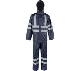 Влагозащитный костюм 2Hands повышенной видимости, синий, 3XL KP1HV 