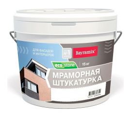 Мраморная штукатурка Bayramix BAY EcoStone 971 15 кг BMES-971-K 
