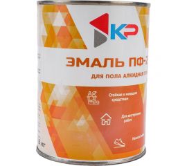Краска для пола КР ПФ-266 золотисто-коричневая 0,9 кг 4610044290884 