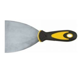 Шпатель FIT нержавеющая сталь, прорезиненная ручка, 6"", 150 мм 06698 