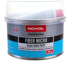 Шпатлевка Novol FIBER MICRO с коротким стекловолокном 0.5 кг X6125433 
