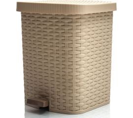 Педальный контейнер для мусора ПОЛИМЕРБЫТ со вкладышем, 12 л 4348800 