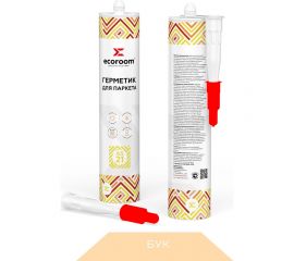 Акриловый герметик для паркета ECOROOM as-21 бук, 310 мл 226-1-310-бук 