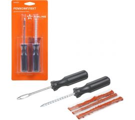 Ремкомплект для б/к шин Airline прямые ручки (шило: для жгута+спиральное, 3 жгута) ATRK28 