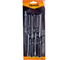 Набор отверток 4шт, углеродистая сталь, пластиковая рукоятка SPARTA 13220 