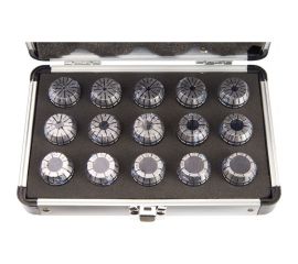 Набор цанг в пластиковом кейсе ER25 (15 шт; 2-16 мм) JSD cb20006 