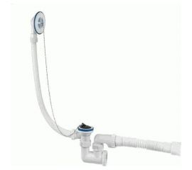 Обвязка для ванны VIRPLAST ""Универсал"" 1.1/2"" с пласт. чашками, с гофрой 40/50 L800 мм арт.0241 100570 30980241 