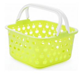 Квадратная корзинка Полимербыт СТАЙЛ 4.0 л, 225х224х129 мм 438330000 