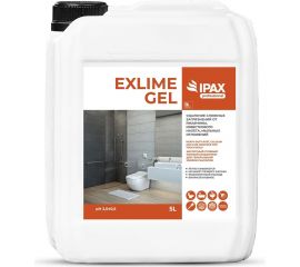 Средство для удаления сложных загрязнений в туалете и ванной комнате IPAX Exlime Gel 5 л ExG-5-2327 