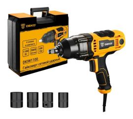 Сетевой ударный гайковерт DEKO DKIW1100, 1100 Вт, 550 Нм 063-3004 