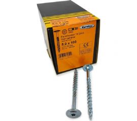 Конструкционные саморезы Eurotec Paneltwistec TK 8.0x100/80/10 TX40 тарелка, 50 шт. 944589 