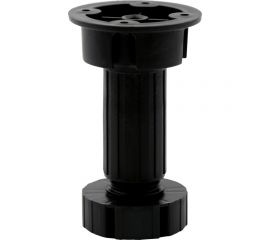 Регулируемая опора для корпоративной мебели Lemax PROF черный, 100 мм FL10B 