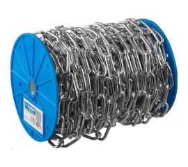 Цепь длиннозвенная DIN 763 Зубр 4-304030-04 