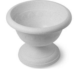 Низкий вазон Martika Колывань 1.1 л, диаметр 18 см, мрамор С143М 