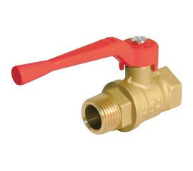 Шаровой кран БАЗ 11Б27п1 Ду15 А31 вр/нр рычаг PN40 БАЗ.А31.0.15.40 