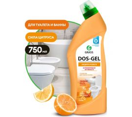 Универсальный чистящий гель Grass DOS GEL Сила цитрусов флакон 1000 мл 125682 