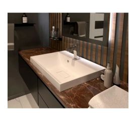 Раковина для ванной Uperwood Classic New 70 см, с декоративной крышкой для слива 291021025 