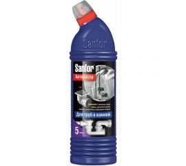 Средство для очистки канализационных труб в ванной SANFOR 750 г 18652 