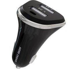 Автомобильное зарядное устройство More Choice 2USB, 2.4 A AC22 