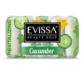 Туалетное мыло EVISSА ecopack 5x55 гр., огурец М2793 