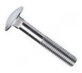 Мебельный болт Rizzel DIN 603, M6x70 цинк, 15 кг 328488 