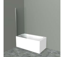 Душевая шторка на ванну BelBagno UNO-V-1-70/150-C-Cr 