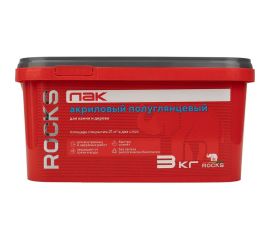 Лак акриловый для камня и дерева ROCKS 3 кг 038 