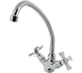 Смеситель для кухни SAMARA Елочка №11 Бальзамин 1/2, керамика 5335 