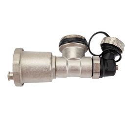 Тройник для коллектора Rvc ТП 1/2 г x 1 ш х 1/2 г, комплект без гайки 12834 