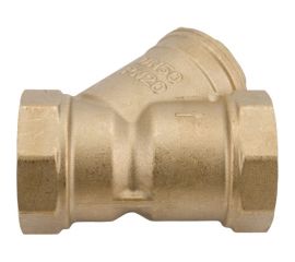 Фильтр сетчатый DN.ru ФС Ду50 Ру20 внутренняя резьба, латунный, со сливной пробкой D260-00881 