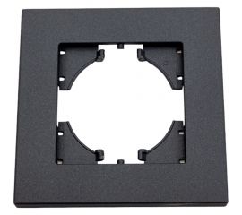 Рамка GUSI Electric City 1-местная, цвет графит C1111-010 