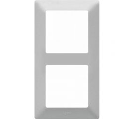 Двухместная рамка Legrand Valena Life универсальная алюм. Leg 754132 