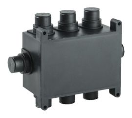 Распаечная коробка IEK 118х76х60мм, для монолитного строительства, черная UKM10-118-076-060-O-K02 