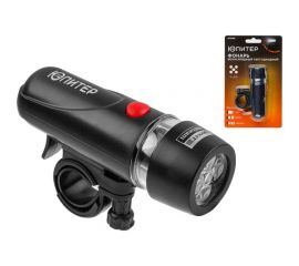 Велосипедный светодиодный фонарь ЮПИТЕР 5LED 4xAAА JP1046 
