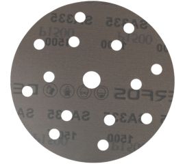 Круг шлифовальный на плёнке с липучкой PLATINUM (150 мм; 15 отверстий; Р1500) Deerfos 7930091770434 