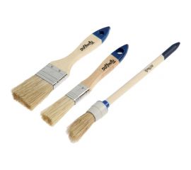 Набор кистей ТУНДРА, 3 шт. 1818259 