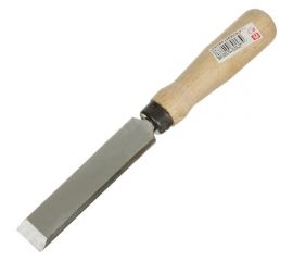 Плоская стамеска Арефино Инструмент холодная штамповка, с деревянной ручкой, 30 мм С291 