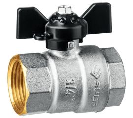 Шаровой кран ЗУБР полнопроходной ""мама-мама"", 3/4"" 51323-3/4 