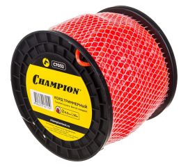 Корд триммерный Twisted Square, нож для отреза (4.0 мм, 95 м) CHAMPION C7032 