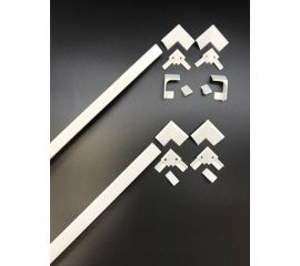 Бордюр для ванн и поддонов Aquanet 20 мм 00265573 