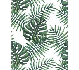 Самоклеящаяся пленка Центурион Монстера темно-зеленая, 0.45х7 м, дизайн 5824 84056 