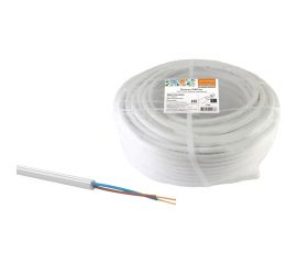 Провод TDM ПВСмб 2х2,5 5м, белый Народный SQ0118-0504 