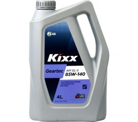 Полусинтетическое трансмиссионное масло KIXX GEARTEC GL-5 85W-140 4л L2984440E1 