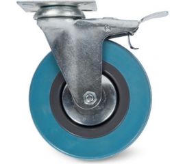 Колесо аппаратное поворотное с тормозом SCgb 93 75 мм TOR 1003242 