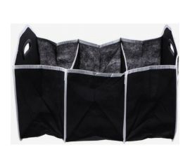 Органайзер в багажник СИМАЛЕНД складной, 52x32x31 см, 3 секции, черный 5099285 