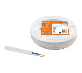 Провод ПГВВП TDM 2x2,5 ГОСТ 20м, белый SQ0127-0403 